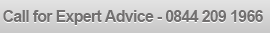 Call 0844 209 1966 for Expert Advice