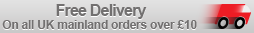 FREE UK Mainland delivery on orders over �10*